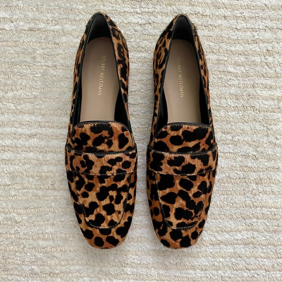 NWT Stuart Weitzman Marlon loafer in hair calf - Picture 7 of 16
